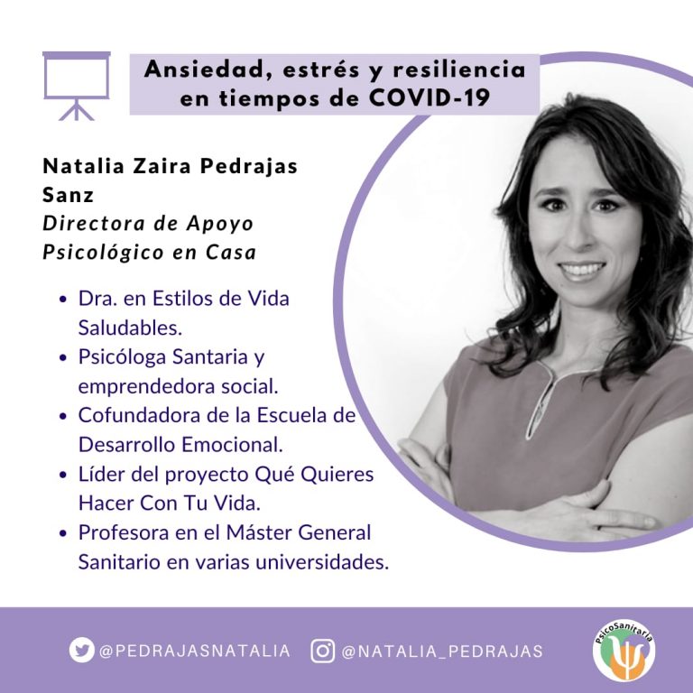 3. Natalia Zaira Pedrajas - Ansiedad, estrés y resiliencia en tiempos de covid